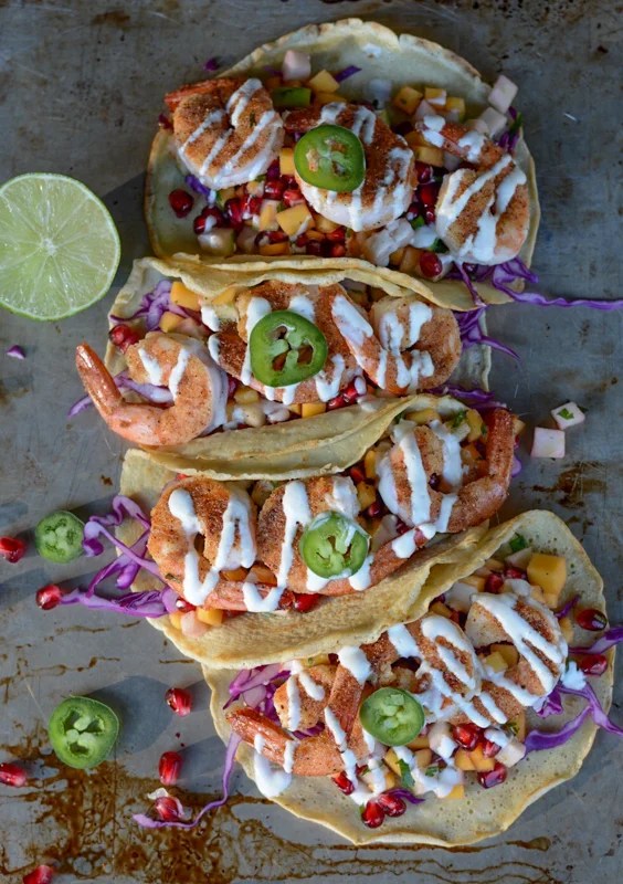 Paleo Shrimp Tacos
